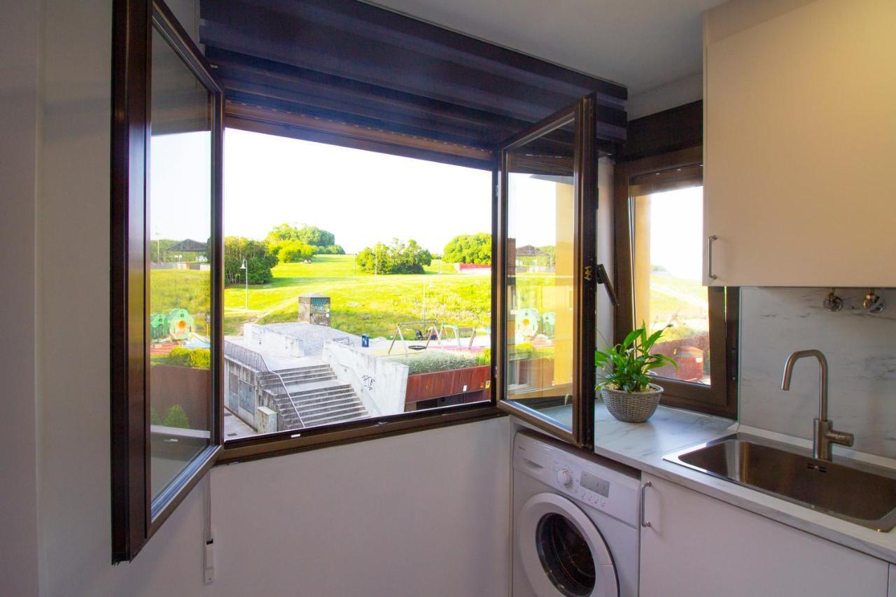 Loft En Gijon - Cimavilla Con Vistas Al Cerro Εξωτερικό φωτογραφία