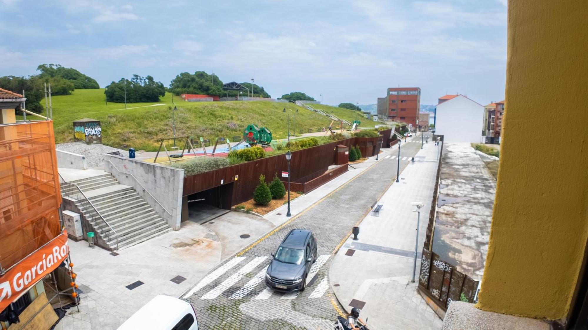 Loft En Gijon - Cimavilla Con Vistas Al Cerro Εξωτερικό φωτογραφία